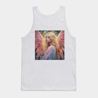 angel with pink wings Tank Top